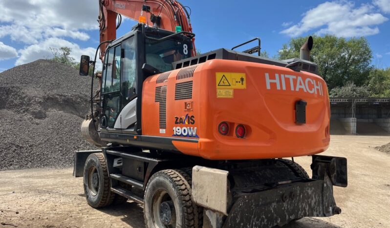 2020 Hitachi ZX190W-6 Wheeled Excavators For Auction: Leeds – 23rd, 24th, 25th, 26th October @ 08:00am full