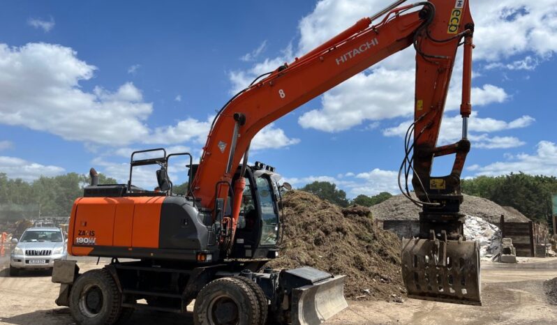 2020 Hitachi ZX190W-6 Wheeled Excavators For Auction: Leeds – 23rd, 24th, 25th, 26th October @ 08:00am full