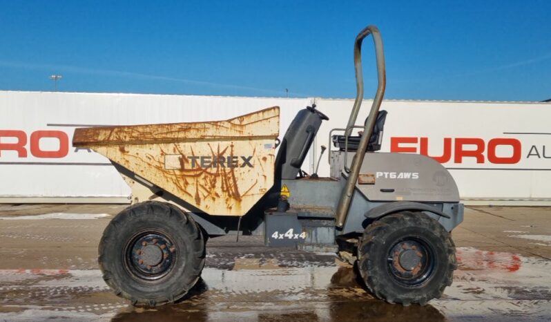 Terex PT6-AWS Site Dumpers For Auction: Leeds – 23rd, 24th, 25th, 26th October @ 08:00am full