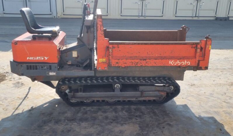 2010 Kubota RG-15Y-5 Tracked Dumpers For Auction: Leeds – 23rd, 24th, 25th, 26th October @ 08:00am full