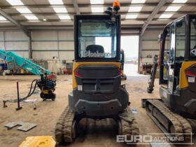 2020 Volvo ECR25D Mini Excavators For Auction: Leeds – 23rd, 24th, 25th, 26th October @ 08:00am full