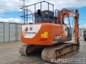 2020 Hitachi ZX130LCN-6 10 Ton+ Excavators For Auction: Leeds – 23rd, 24th, 25th, 26th October @ 08:00am full