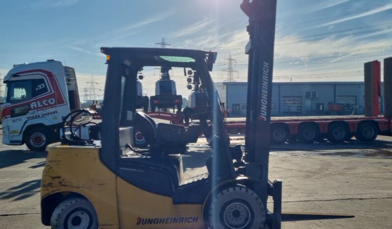 Jungheinrich Gas Forklift, 2 Stage Mast, Side Shift, Forks (Non Runner No Gas) Forklifts For Auction: Leeds – 23rd, 24th, 25th, 26th October @ 08:00am full