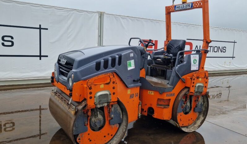 2014 Hamm HD14VV Rollers For Auction: Leeds – 23rd, 24th, 25th, 26th October @ 08:00am