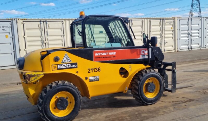 2018 JCB 520-40 Telehandlers For Auction: Leeds – 23rd, 24th, 25th, 26th October @ 08:00am full