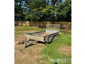 Wessex Trailers Twin Axle Plant Trailer, Beavertail Ramp Plant Trailers For Auction: Leeds – 23rd, 24th, 25th, 26th October @ 08:00am