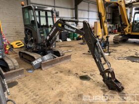 2020 Volvo ECR25D Mini Excavators For Auction: Leeds – 23rd, 24th, 25th, 26th October @ 08:00am full