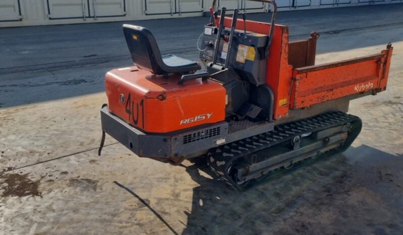 2010 Kubota RG-15Y-5 Tracked Dumpers For Auction: Leeds – 23rd, 24th, 25th, 26th October @ 08:00am full