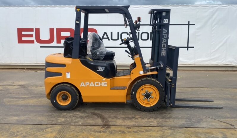 Unused 2024 Apache HH30Z Forklifts For Auction: Dromore – 11th & 12th October 2024 @ 9:00am For Auction on 2024-10-12 full