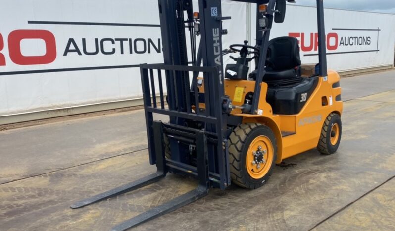 Unused 2024 Apache HH30Z Forklifts For Auction: Dromore – 11th & 12th October 2024 @ 9:00am For Auction on 2024-10-12