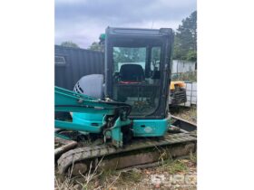 2018 Kobelco SK30SR Mini Excavators For Auction: Leeds – 23rd, 24th, 25th, 26th October @ 08:00am full