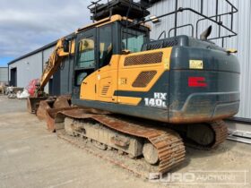 2017 Hyundai HX140L 10 Ton+ Excavators For Auction: Leeds – 23rd, 24th, 25th, 26th October @ 08:00am full