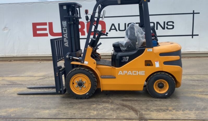 Unused 2024 Apache HH30Z Forklifts For Auction: Dromore – 11th & 12th October 2024 @ 9:00am For Auction on 2024-10-12 full