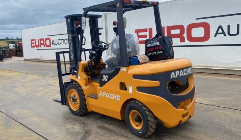 Unused 2024 Apache HH30Z Forklifts For Auction: Dromore – 11th & 12th October 2024 @ 9:00am For Auction on 2024-10-12 full