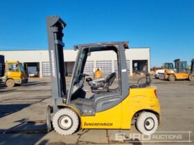 Jungheinrich Gas Forklift, 2 Stage Mast, Side Shift, Forks (Non Runner No Gas) Forklifts For Auction: Leeds – 23rd, 24th, 25th, 26th October @ 08:00am full