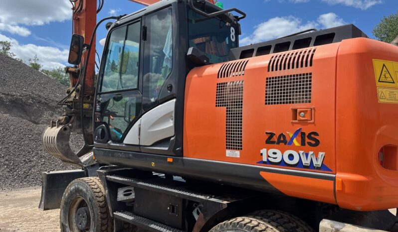 2020 Hitachi ZX190W-6 Wheeled Excavators For Auction: Leeds – 23rd, 24th, 25th, 26th October @ 08:00am full