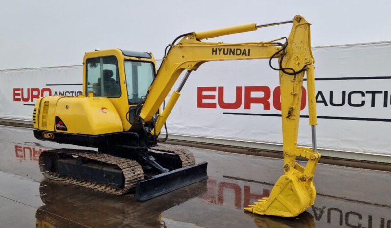 Hyundai R55-7 Mini Excavators For Auction: Dromore – 11th & 12th October 2024 @ 9:00am For Auction on 2024-10-12 full