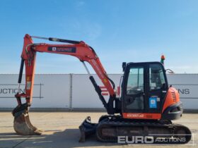 2019 Kubota KX080-4A 6 Ton+ Excavators For Auction: Leeds – 23rd, 24th, 25th, 26th October @ 08:00am full