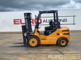 Unused 2024 Apache HH30Z Forklifts For Auction: Dromore – 11th & 12th October 2024 @ 9:00am For Auction on 2024-10-12 full