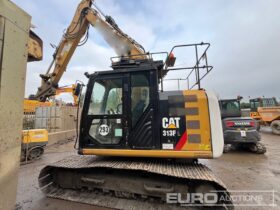 2020 CAT 313FL 10 Ton+ Excavators For Auction: Leeds – 23rd, 24th, 25th, 26th October @ 08:00am full