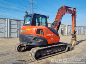 2019 Kubota KX080-4A 6 Ton+ Excavators For Auction: Leeds – 23rd, 24th, 25th, 26th October @ 08:00am full