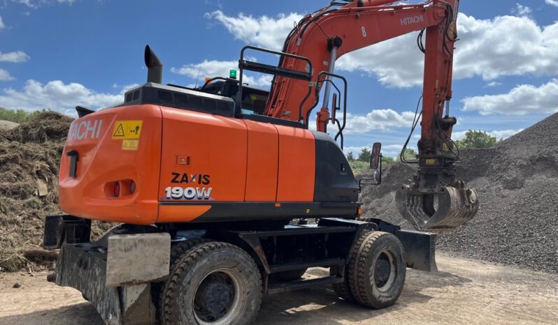 2020 Hitachi ZX190W-6 Wheeled Excavators For Auction: Leeds – 23rd, 24th, 25th, 26th October @ 08:00am full