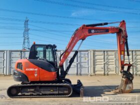 2019 Kubota KX080-4A 6 Ton+ Excavators For Auction: Leeds – 23rd, 24th, 25th, 26th October @ 08:00am full