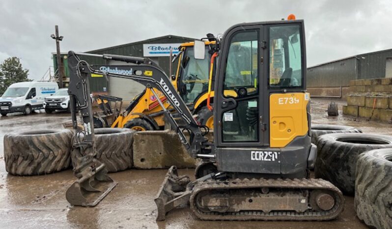 2020 Volvo ECR25D Mini Excavators For Auction: Leeds – 23rd, 24th, 25th, 26th October @ 08:00am full