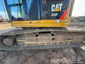 2015 CAT 335FL CR 20 Ton+ Excavators For Auction: Leeds – 23rd, 24th, 25th, 26th October @ 08:00am full