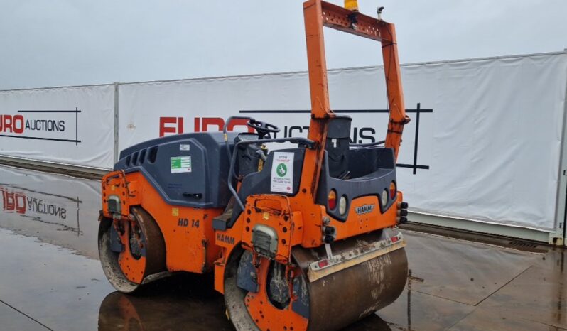 2014 Hamm HD14VV Rollers For Auction: Leeds – 23rd, 24th, 25th, 26th October @ 08:00am full