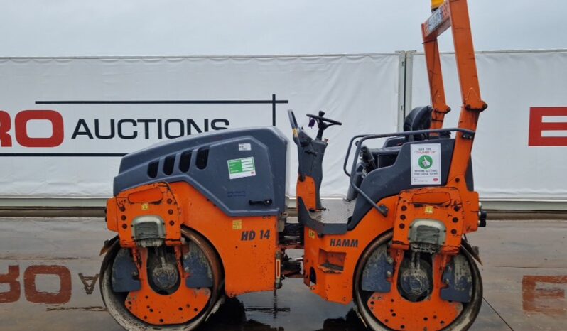 2014 Hamm HD14VV Rollers For Auction: Leeds – 23rd, 24th, 25th, 26th October @ 08:00am full