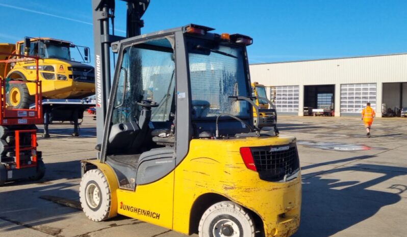 Jungheinrich Gas Forklift, 2 Stage Mast, Side Shift, Forks (Non Runner No Gas) Forklifts For Auction: Leeds – 23rd, 24th, 25th, 26th October @ 08:00am full