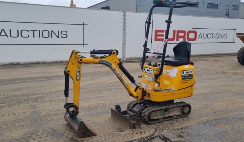 2020 JCB 8008CTS Mini Excavators For Auction: Leeds – 23rd, 24th, 25th, 26th October @ 08:00am