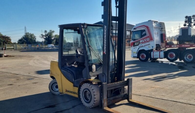 Jungheinrich Gas Forklift, 2 Stage Mast, Side Shift, Forks (Non Runner No Gas) Forklifts For Auction: Leeds – 23rd, 24th, 25th, 26th October @ 08:00am full