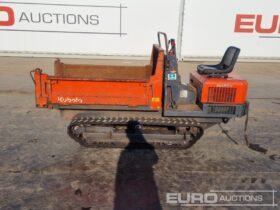 2010 Kubota RG-15Y-5 Tracked Dumpers For Auction: Leeds – 23rd, 24th, 25th, 26th October @ 08:00am full