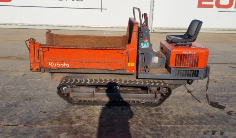 2010 Kubota RG-15Y-5 Tracked Dumpers For Auction: Leeds – 23rd, 24th, 25th, 26th October @ 08:00am full