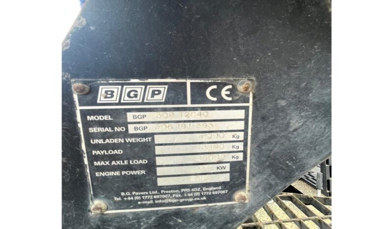 2014 BGP BGP308 Wheeled Asphalt Paver Asphalt Plants For Auction: Leeds – 23rd, 24th, 25th, 26th October @ 08:00am full