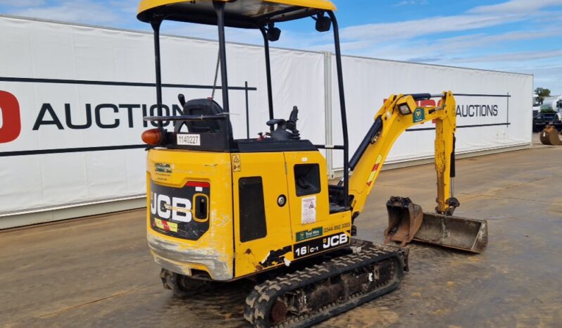 2019 JCB 16C-1 Mini Excavators For Auction: Dromore – 11th & 12th October 2024 @ 9:00am For Auction on 2024-10-12 full