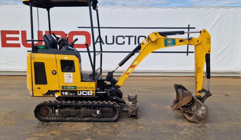 2019 JCB 16C-1 Mini Excavators For Auction: Dromore – 11th & 12th October 2024 @ 9:00am For Auction on 2024-10-12 full