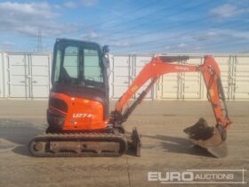 2018 Kubota U27-4 Mini Excavators For Auction: Leeds – 23rd, 24th, 25th, 26th October @ 08:00am full