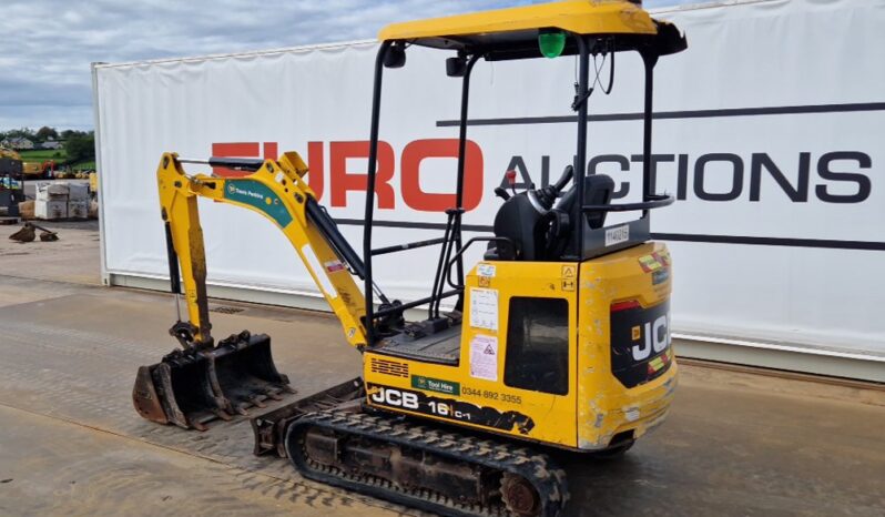 2019 JCB 16C-1 Mini Excavators For Auction: Dromore – 11th & 12th October 2024 @ 9:00am For Auction on 2024-10-12 full