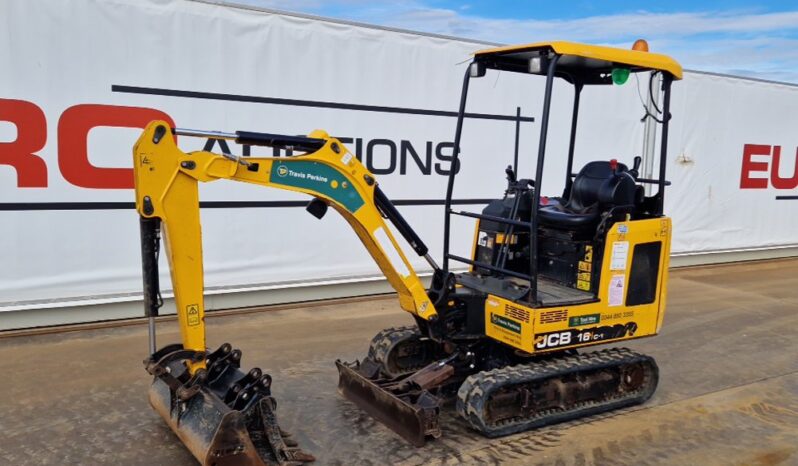 2019 JCB 16C-1 Mini Excavators For Auction: Dromore – 11th & 12th October 2024 @ 9:00am For Auction on 2024-10-12