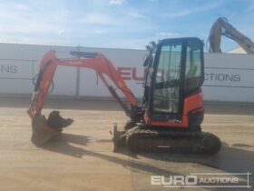 2018 Kubota U27-4 Mini Excavators For Auction: Leeds – 23rd, 24th, 25th, 26th October @ 08:00am full