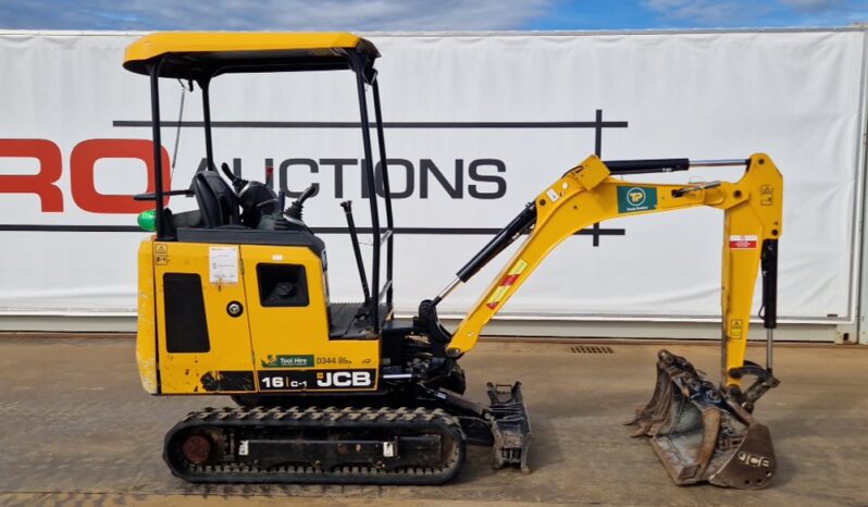 2019 JCB 16C-1 Mini Excavators For Auction: Dromore – 11th & 12th October 2024 @ 9:00am For Auction on 2024-10-12 full