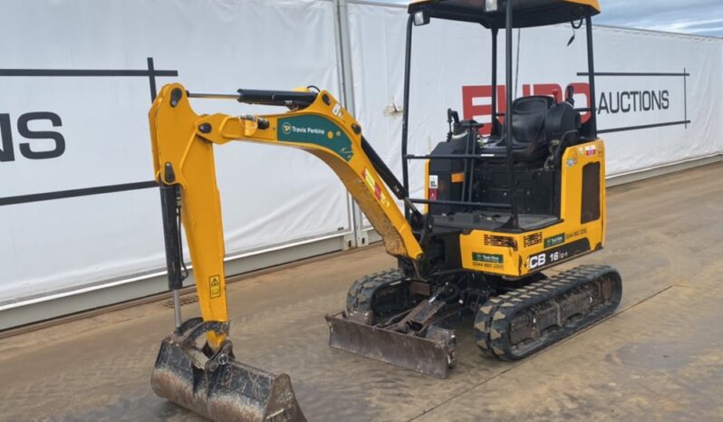 2019 JCB 16C-1 Mini Excavators For Auction: Dromore – 11th & 12th October 2024 @ 9:00am For Auction on 2024-10-12