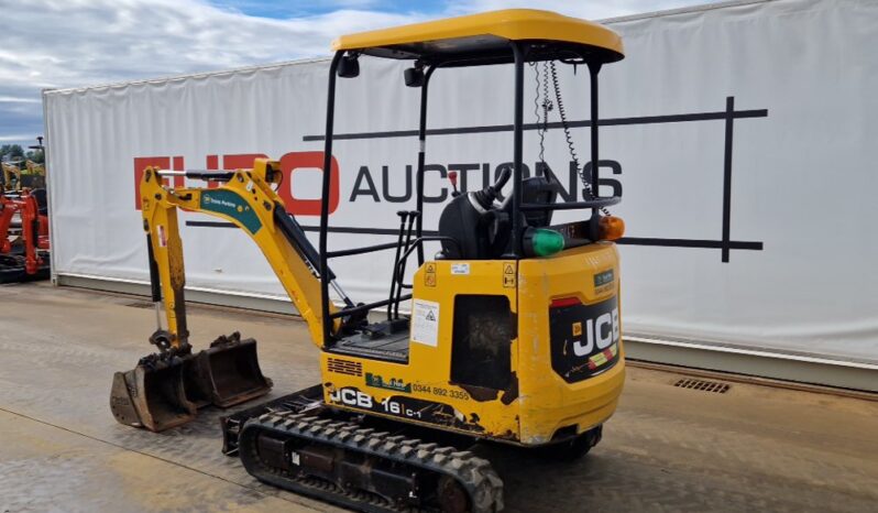 2019 JCB 16C-1 Mini Excavators For Auction: Dromore – 11th & 12th October 2024 @ 9:00am For Auction on 2024-10-12 full