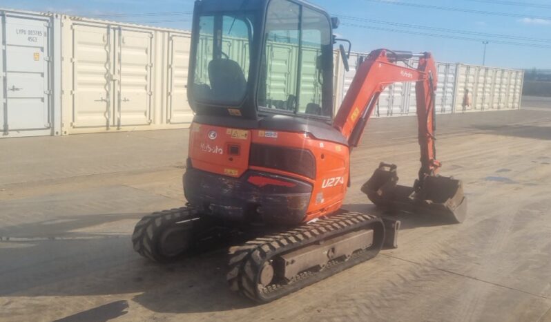 2018 Kubota U27-4 Mini Excavators For Auction: Leeds – 23rd, 24th, 25th, 26th October @ 08:00am full