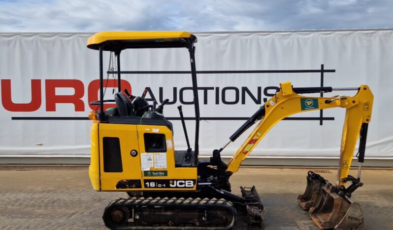 2019 JCB 16C-1 Mini Excavators For Auction: Dromore – 11th & 12th October 2024 @ 9:00am For Auction on 2024-10-12 full