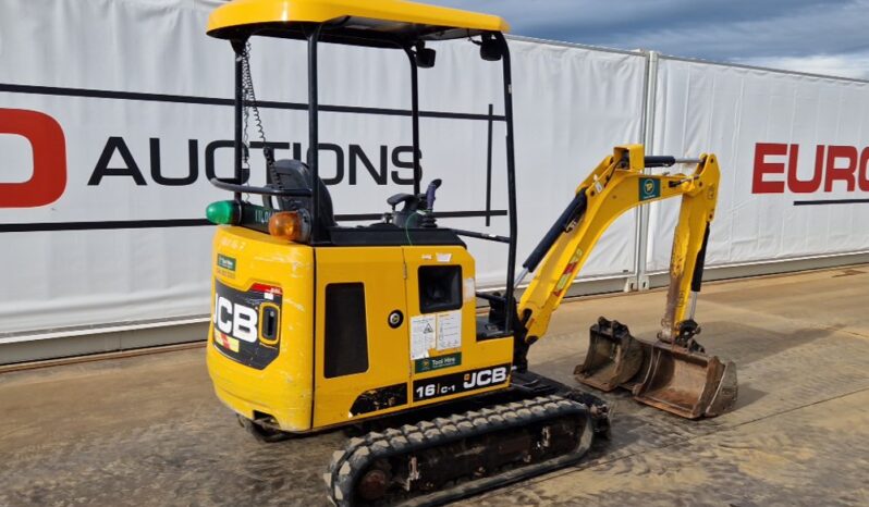 2019 JCB 16C-1 Mini Excavators For Auction: Dromore – 11th & 12th October 2024 @ 9:00am For Auction on 2024-10-12 full