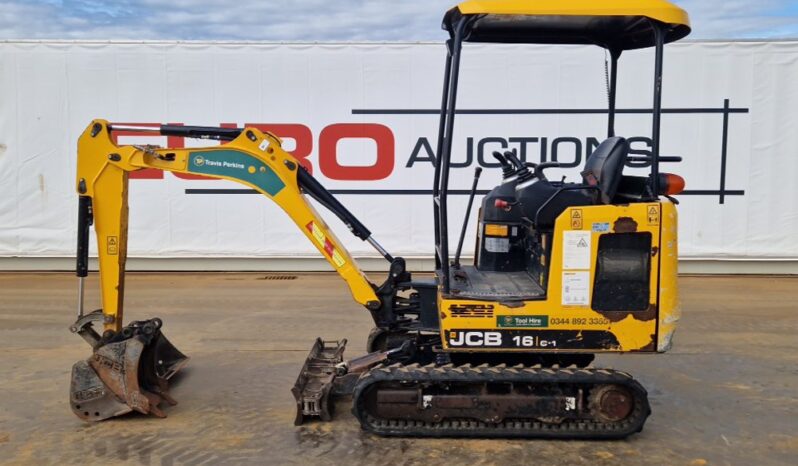 2019 JCB 16C-1 Mini Excavators For Auction: Dromore – 11th & 12th October 2024 @ 9:00am For Auction on 2024-10-12 full